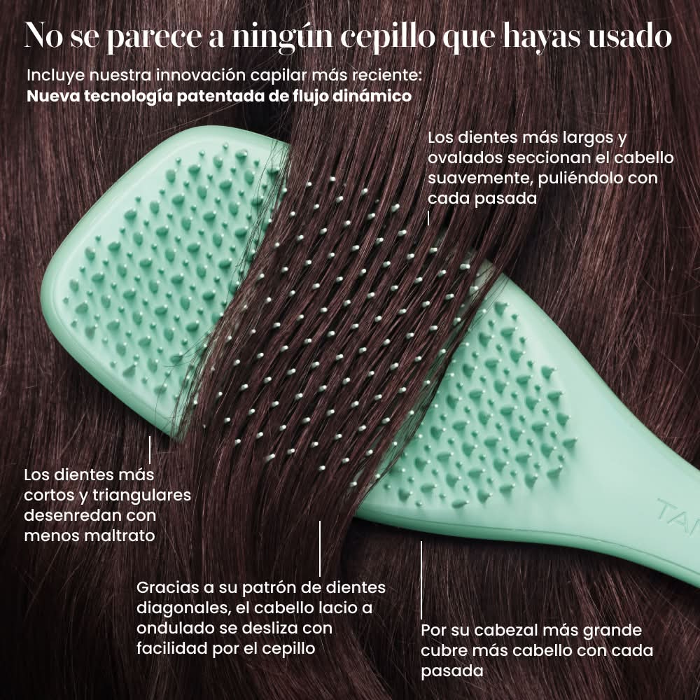 THE COMPLETE CAREBRUSH&trade; GLISTENING JADE (CEPILLO PARA CABELLO LACIO A ONDULADO)